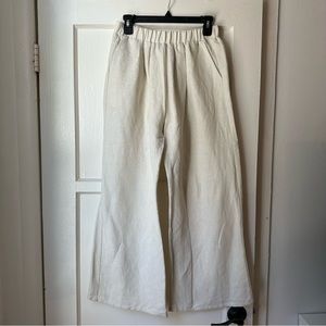 Ozma wide leg linen pant